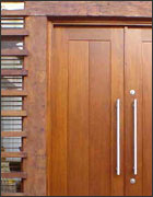 Portas para interiores de madeira