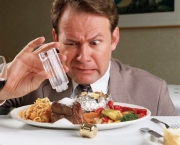 Too Much Salt on Food --- Image by © Stanley Fellerman/Corbis