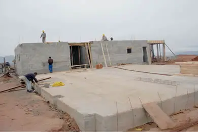 Casas com Bloco de Concreto